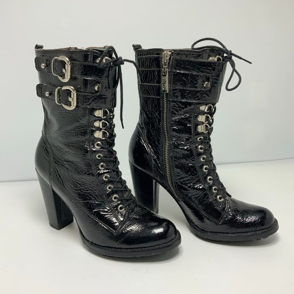 michael kors shiny boots